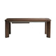 Kave Home Jondal eettafel uitschuifbaar 200(286)x100 cm eiken fineer Noten