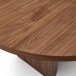 Kave Home Nealy eettafel 240x100 cm walnoot