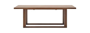 Kave Home Sashi eettafel 220x110 cm teakhout Bruin