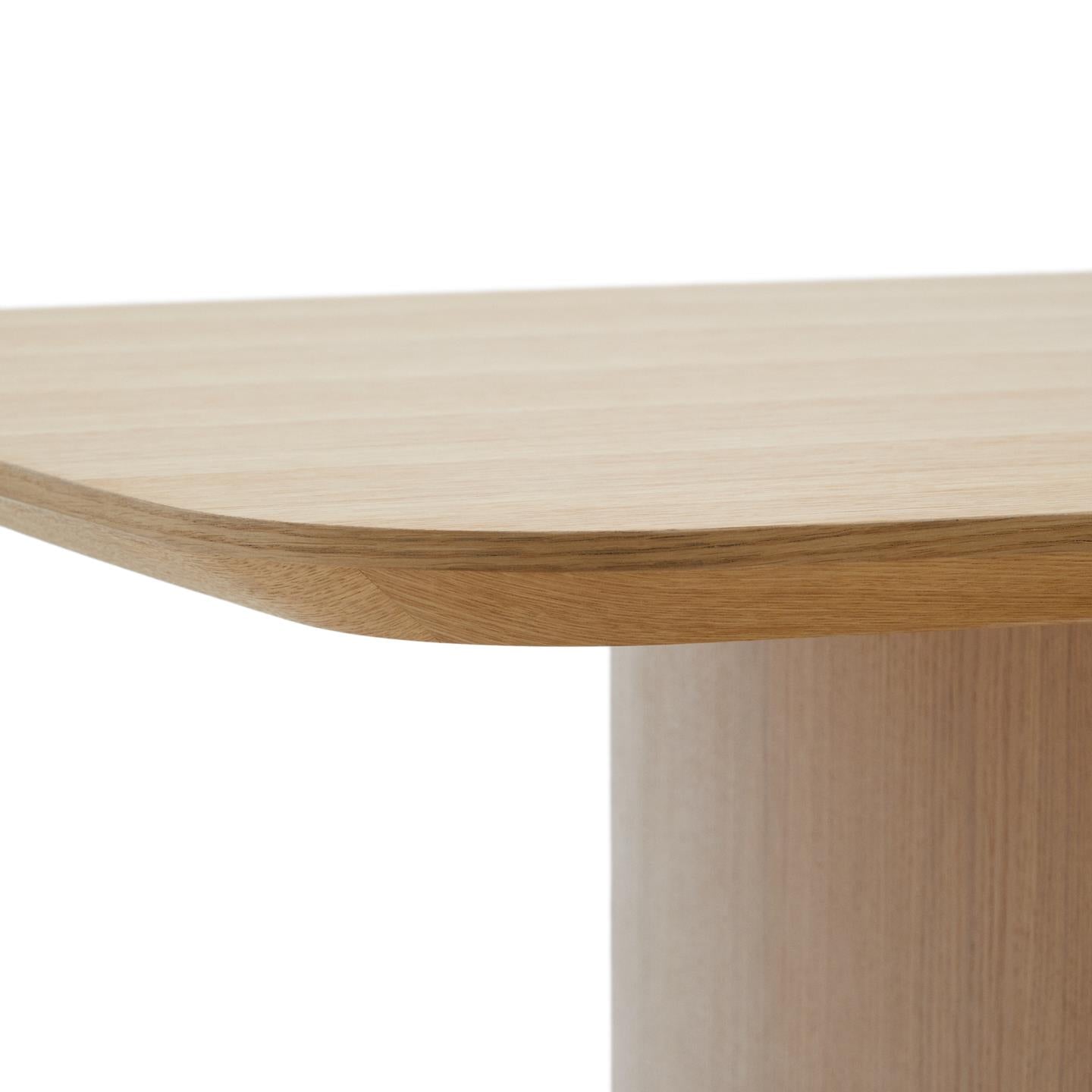 Kave Home Litto eettafel 240x100 cm eiken