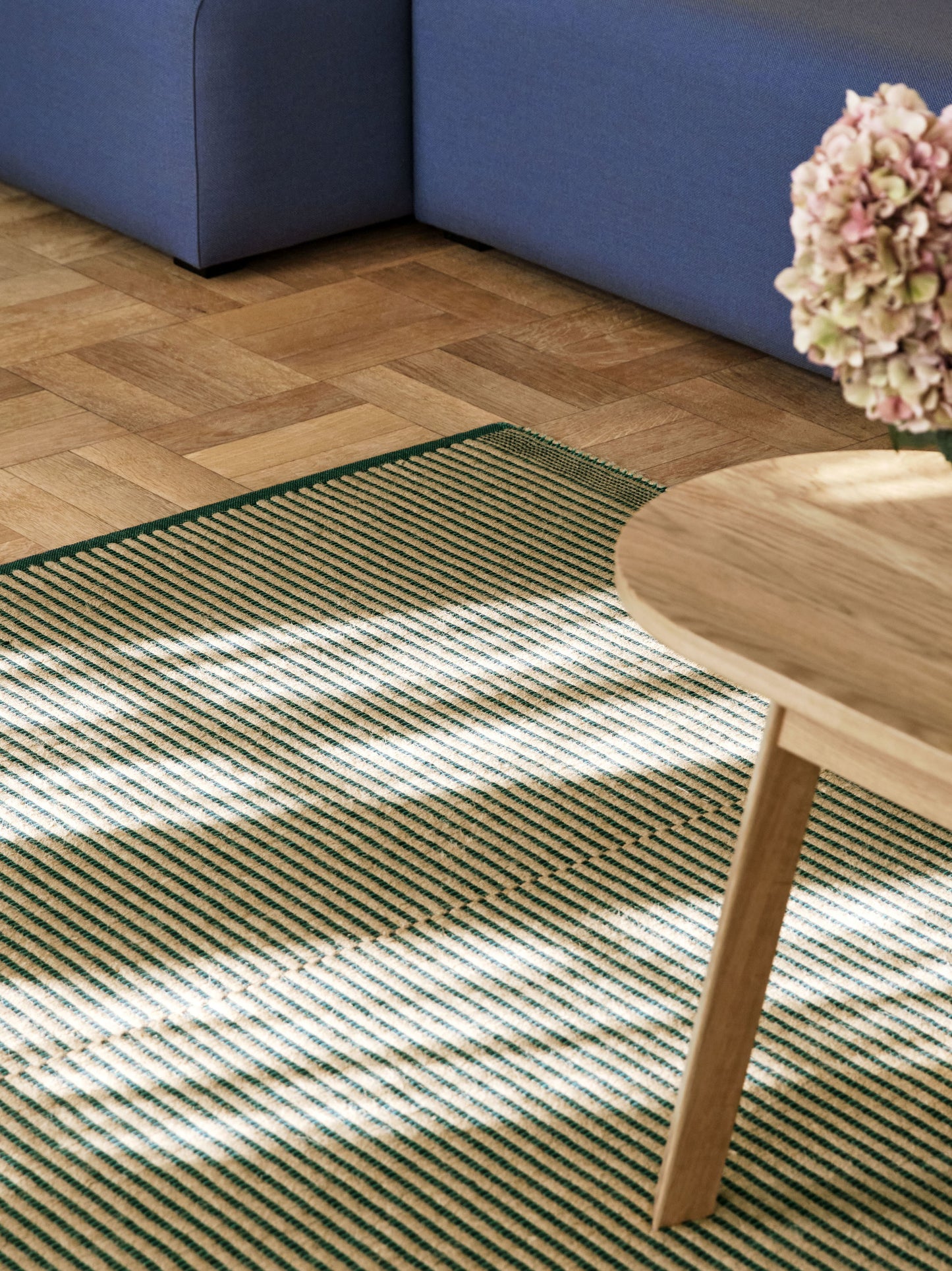 HAY Tapis vloerkleed 170x240 cm Black and Green