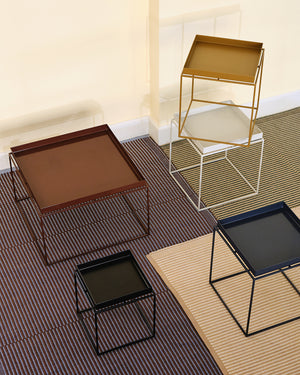 HAY Tray Medium bijzettafel 40x40 cm Olive Green