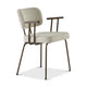 Dyyk Ted eetkamerstoel arm smoke anodic brown Rhythm Naturel