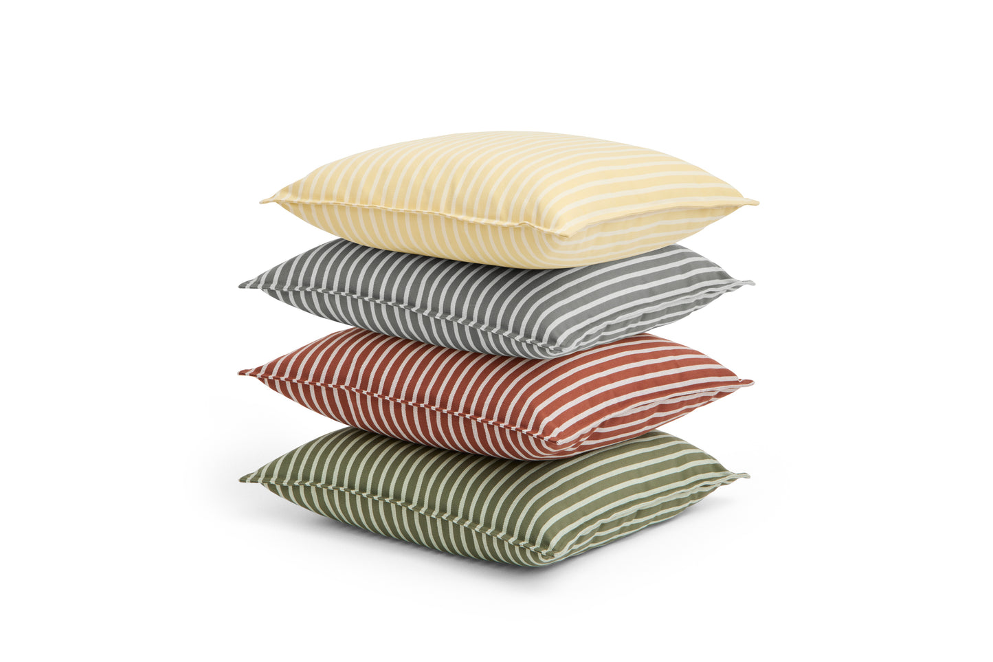 HAY Terrazza kussen 50x50 cm Bold Stripe Yellow