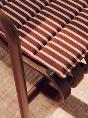 HAY Terrazza Folding zitkussen Bold Stripe Grey