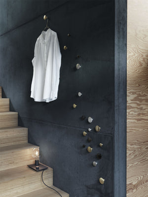 Muuto Dots wandhaak set van 5 Oak