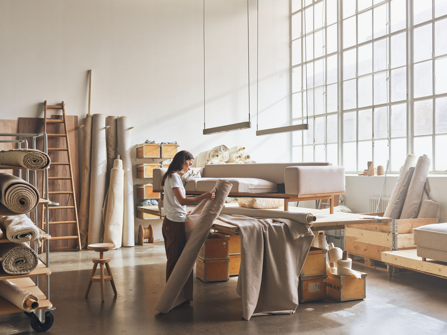Bolia Scribe hanglamp 170 cm Grey