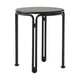&Tradition Thorvald SC102 bijzettafel Ø40 cm Warm Black