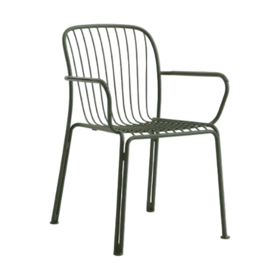 &Tradition Thorvald SC95 tuinstoel met arm Bronze Green