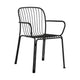 &Tradition Thorvald SC95 tuinstoel met arm Warm Black