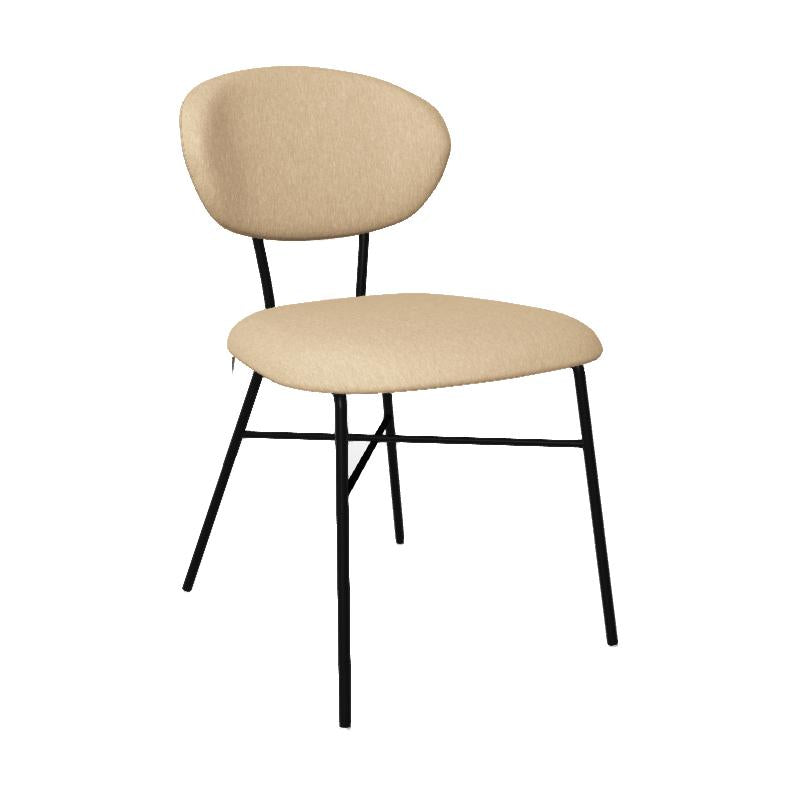 Mobitec Toro C0310 eetkamerstoel Hip Hop Beige poot zwart