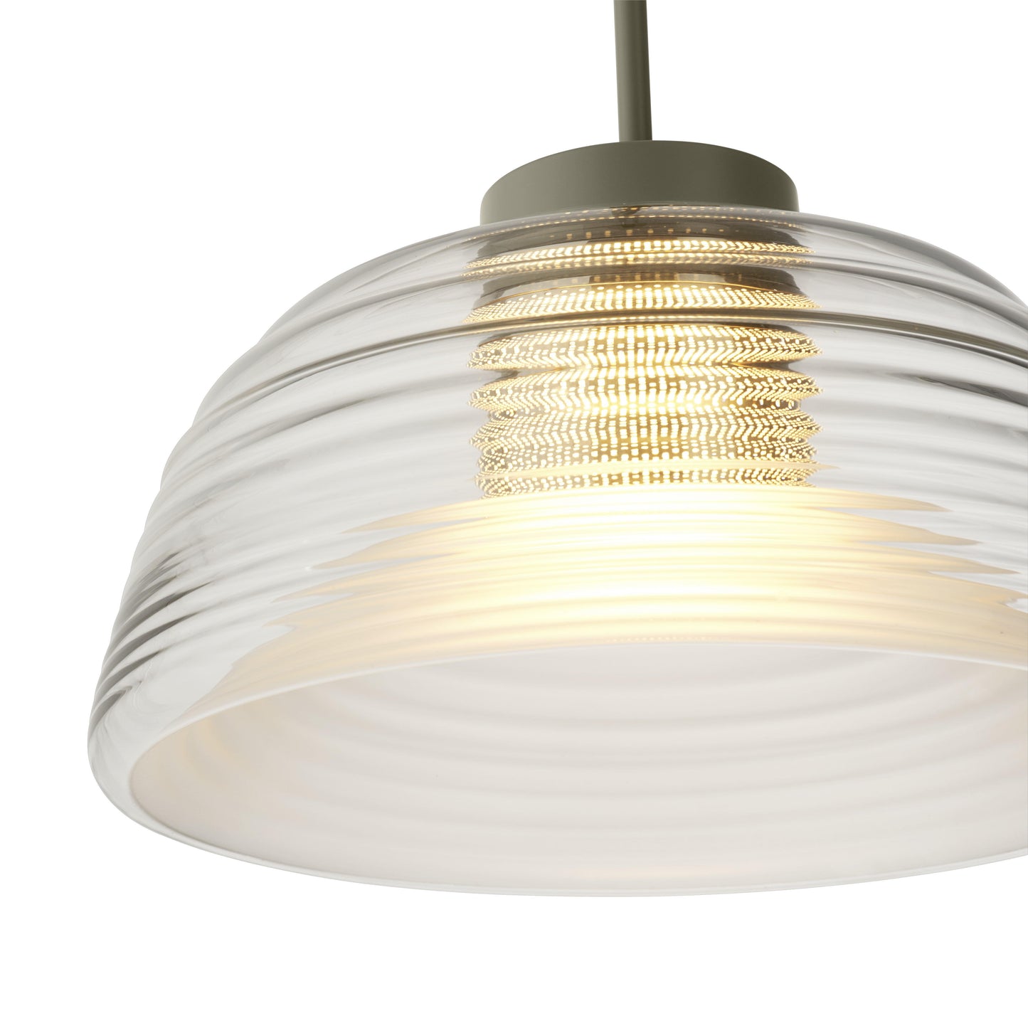 Muuto Two-Layer Pendant hanglamp Olive