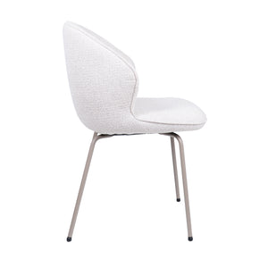 HelloChair HC26 Ulvi eetkamerstoel Milan Natural vierpoot beige