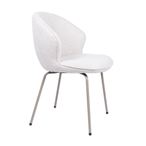 HelloChair HC26 Ulvi eetkamerstoel Milan Natural vierpoot beige