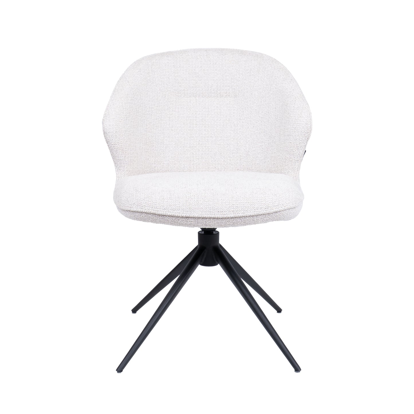 HelloChair HC26 Ulvi eetkamerstoel Milan Natural spinpoot zwart