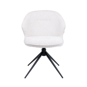 HelloChair HC26 Ulvi eetkamerstoel Milan Natural spinpoot zwart