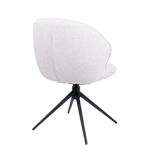 HelloChair HC26 Ulvi eetkamerstoel Milan Natural spinpoot zwart
