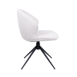 HelloChair HC26 Ulvi eetkamerstoel Milan Natural spinpoot zwart