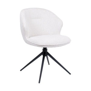 HelloChair HC26 Ulvi eetkamerstoel Milan Natural spinpoot zwart