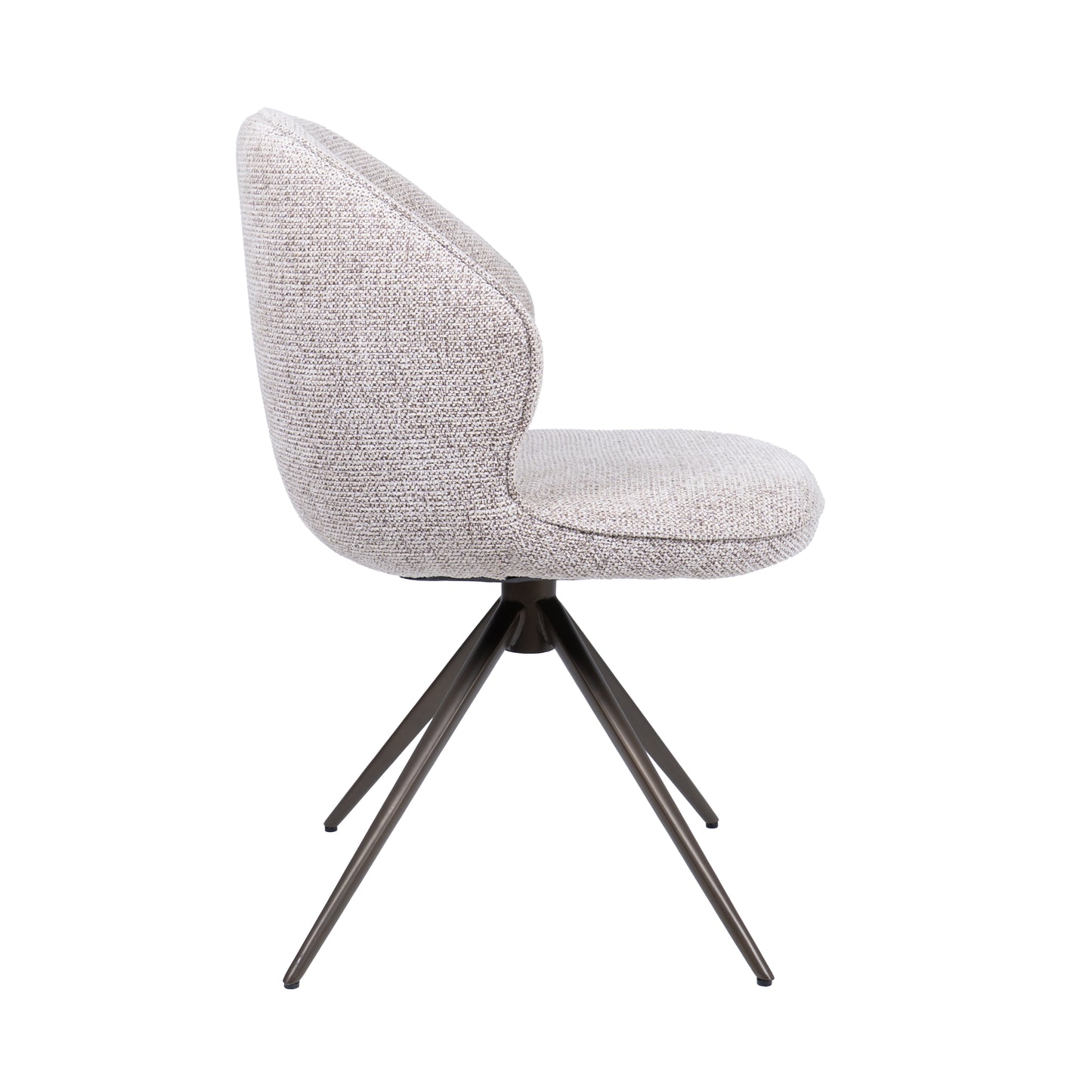 HelloChair HC26 Ulvi eetkamerstoel Milan Wheat spinpoot bruin
