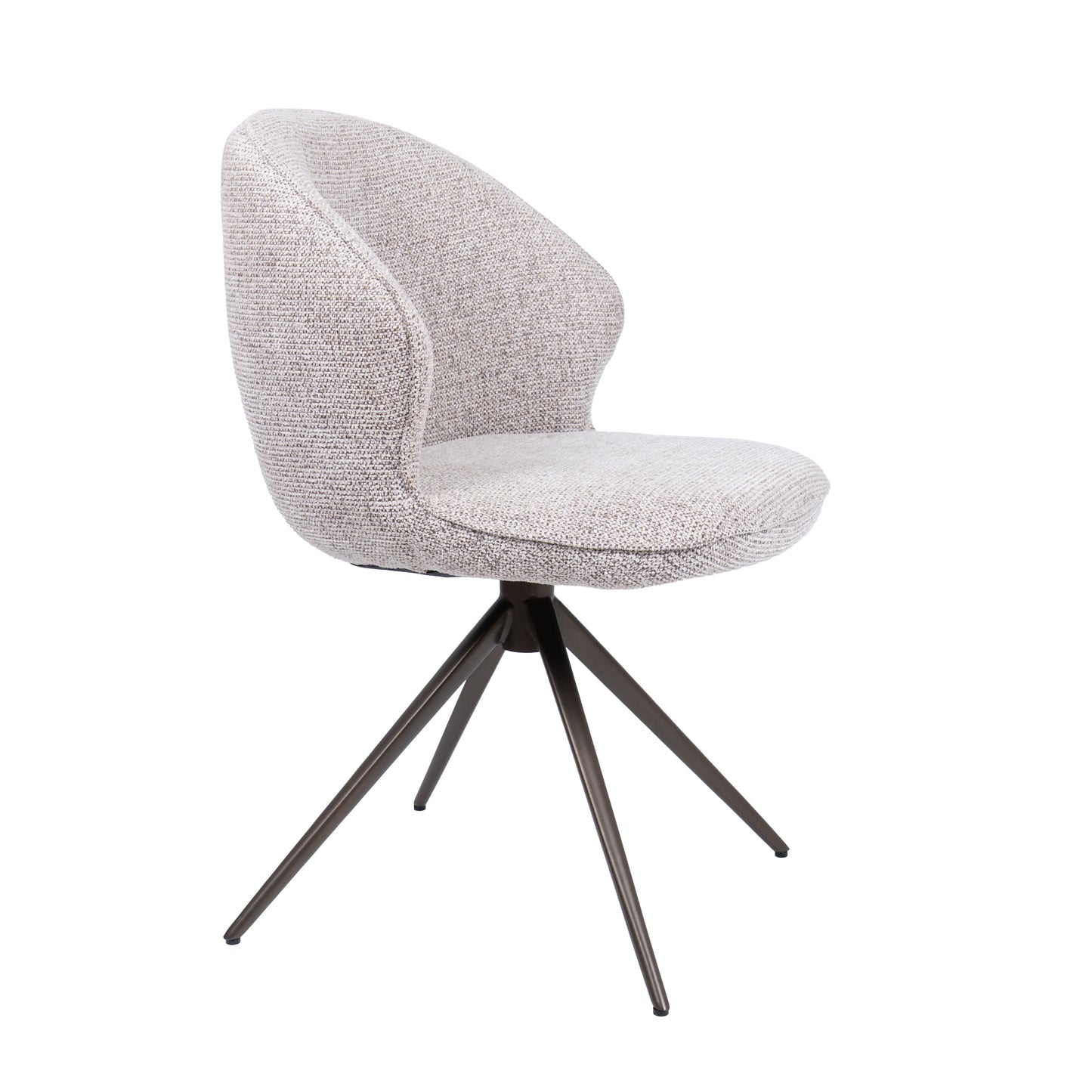 HelloChair HC26 Ulvi eetkamerstoel Milan Wheat spinpoot bruin