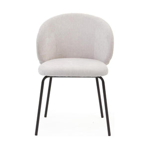 HelloChair HC28 Nice eetkamerstoel Wing Shell vierpoot zwart