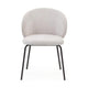 HelloChair HC28 Nice eetkamerstoel Wing Shell vierpoot zwart