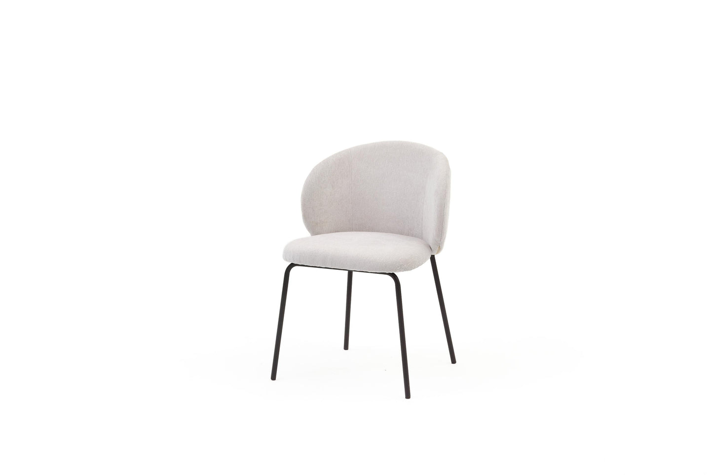 HelloChair HC28 Nice eetkamerstoel Wing Shell vierpoot zwart