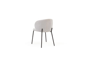 HelloChair HC28 Nice eetkamerstoel Wing Shell vierpoot zwart