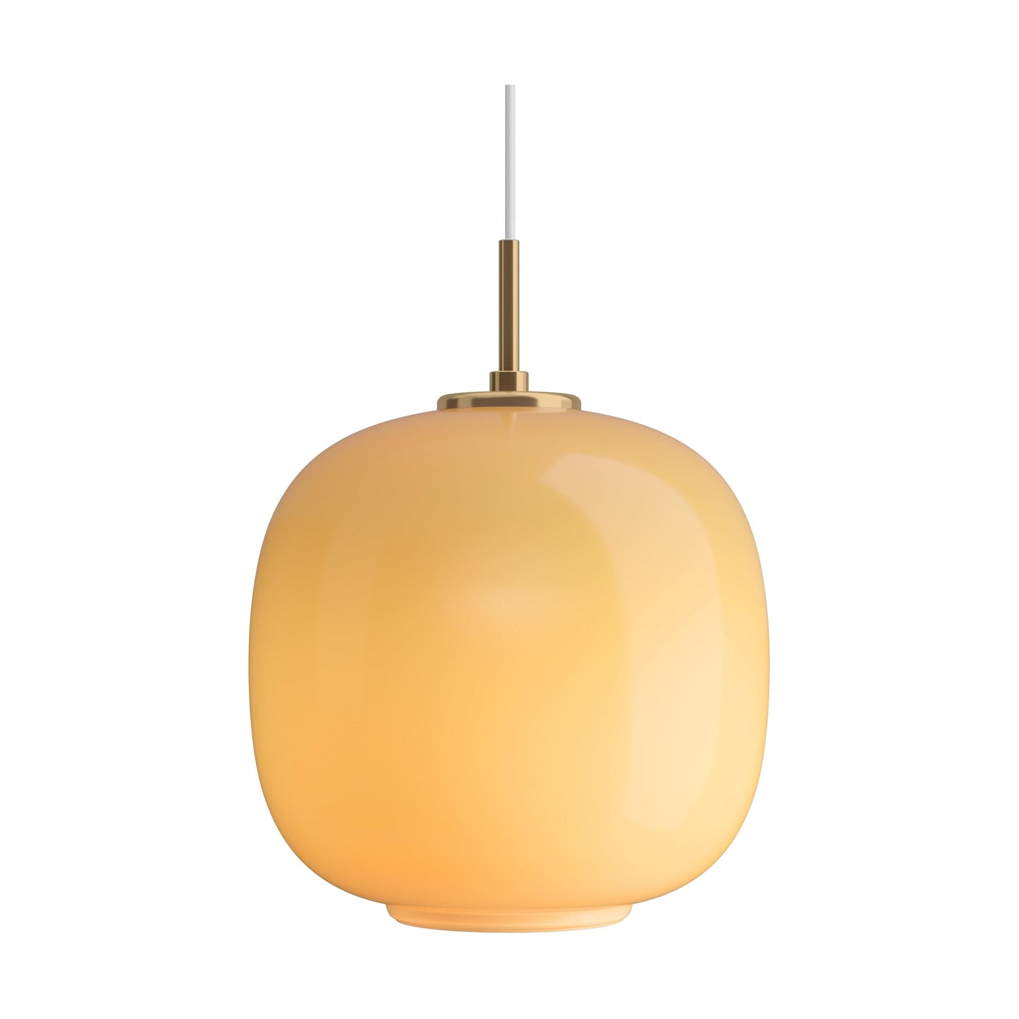 Louis Poulsen VL 45 Radiohus hanglamp Ø25 cm Brass/Glossy Amber