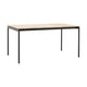 &Tradition Ville AV25 tuintafel 150x90 cm Warm Black