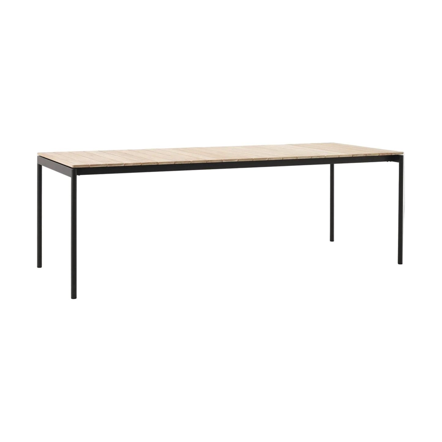&Tradition Ville AV26 tuintafel 220x90 cm Warm Black