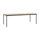 &Tradition Ville AV26 tuintafel 220x90 cm Warm Black