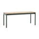 &Tradition Ville AV27 tuinbank 110 cm Bronze Green