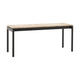 &Tradition Ville AV27 tuinbank 110 cm Warm Black