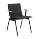 &Tradition Ville AV34 tuinstoel met arm Warm Black