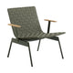 &Tradition Ville AV45 loungestoel met arm Bronze Green