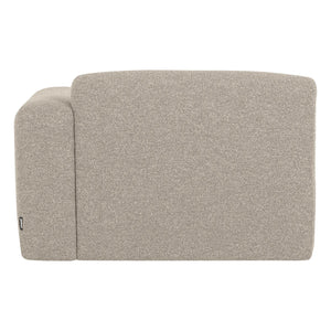 WOOOD Mojo Base chaise longue bank arm rechts bouclé Beige