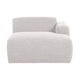 WOOOD Mojo Base chaise longue bank arm rechts bouclé Ecru