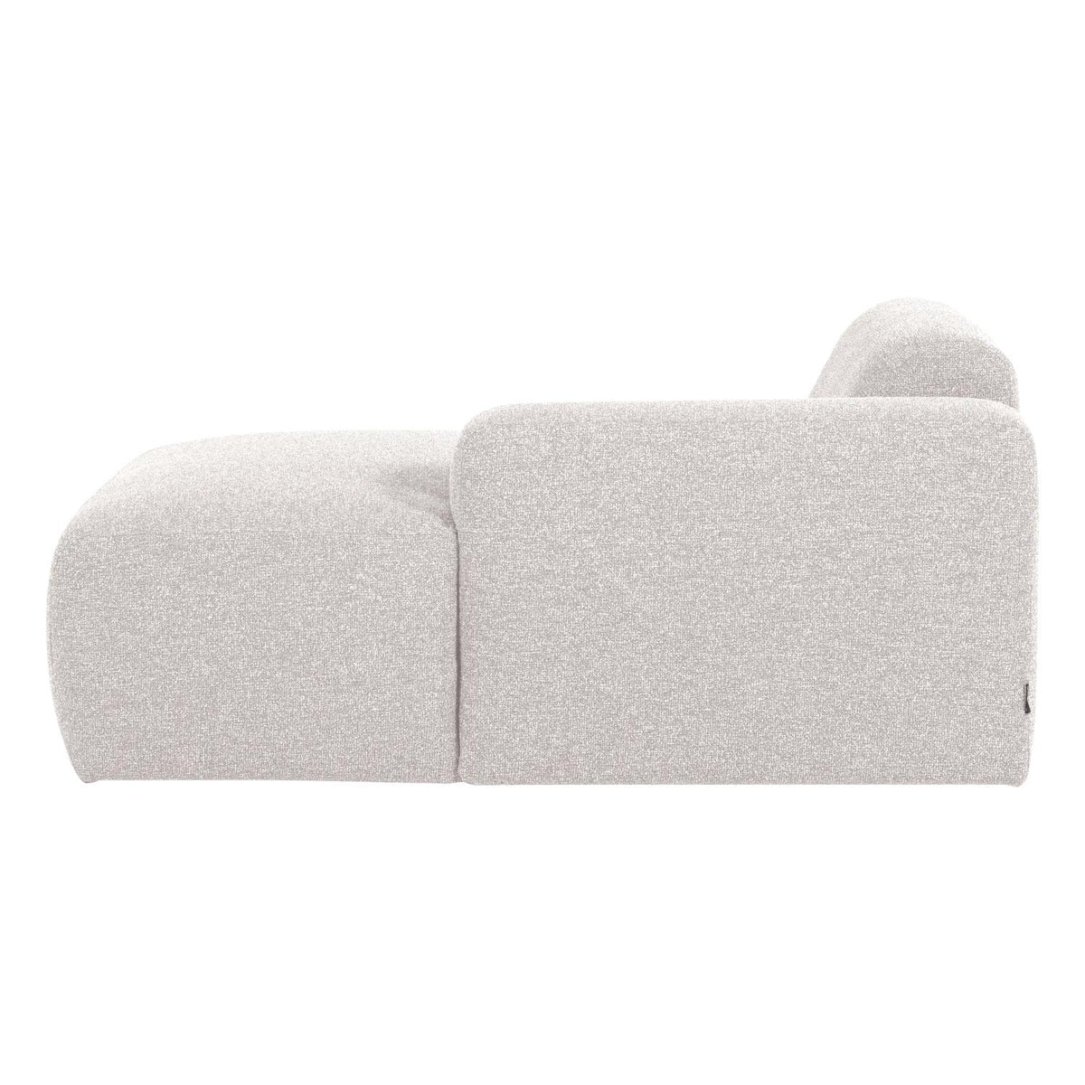 WOOOD Mojo Base chaise longue bank arm rechts bouclé Ecru