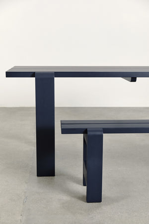 HAY Weekday tuintafel 230x83 cm Steel Blue