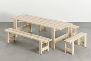 HAY Weekday tuinbank 190 cm Natural