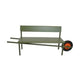 Weltevree Wheelbench tuinbank Olive Green