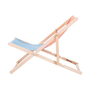 Weltevree Beachrocker loungestoel Red/Blue