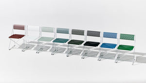 HAY X-Line eetkamerstoel gegalvaniseerd staal Autumn Green