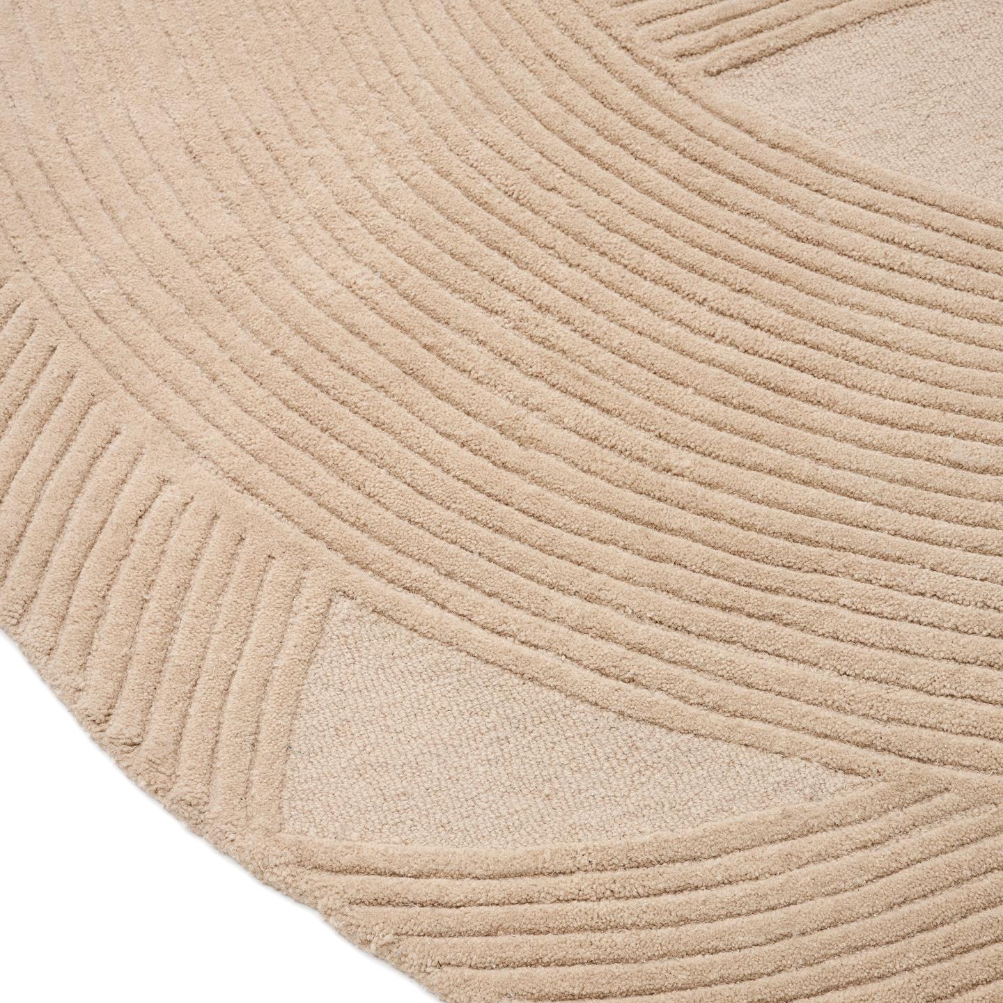 Kave Home Domm vloerkleed 160x230 cm Beige