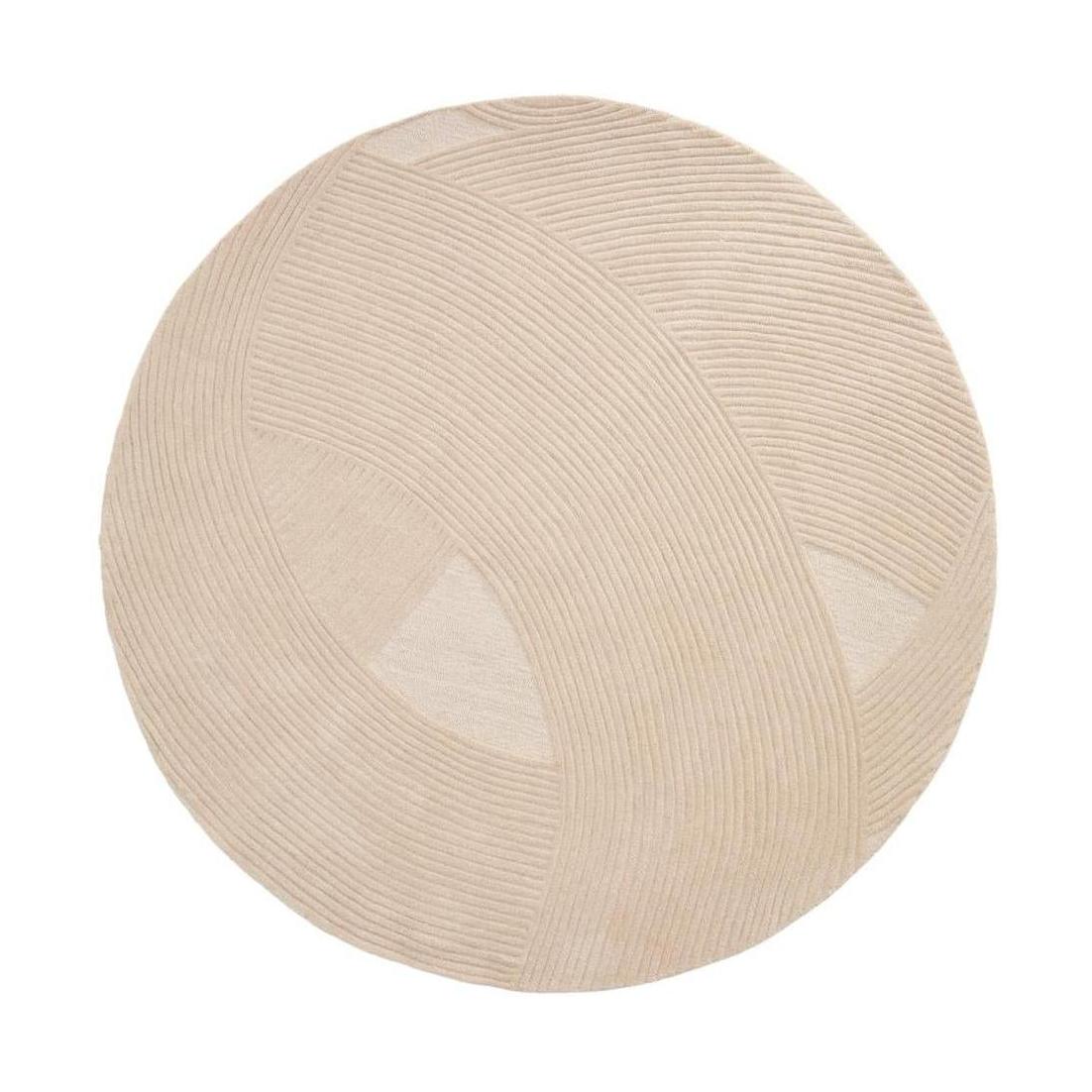 Kave Home Domm vloerkleed Ø200 cm Beige