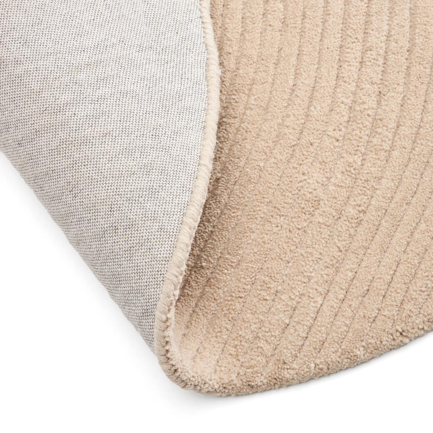Kave Home Domm vloerkleed Ø200 cm Beige
