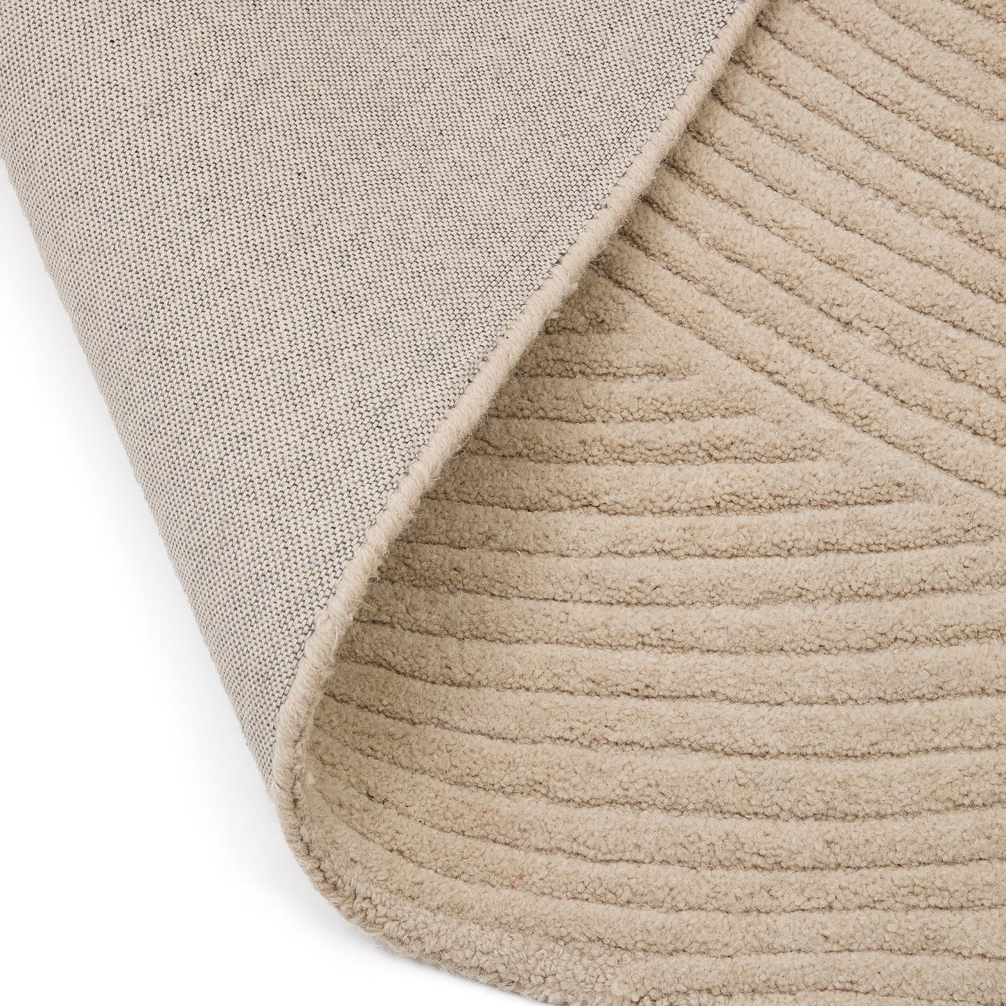 Kave Home Domm vloerkleed 160x230 cm Beige