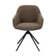 HelloChair HC30 Lon eetkamerstoel Alpine Brown spinpoot zwart